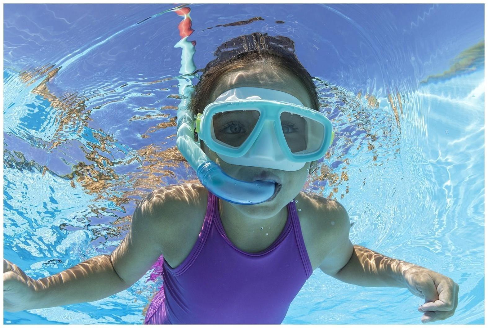 Набор для плавания Fun, маска, трубка, от 3 лет, цвета МИКС, 24018 Bestway