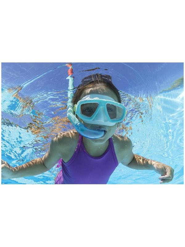 Набор для плавания Fun, маска, трубка, от 3 лет, цвета МИКС, 24018 Bestway