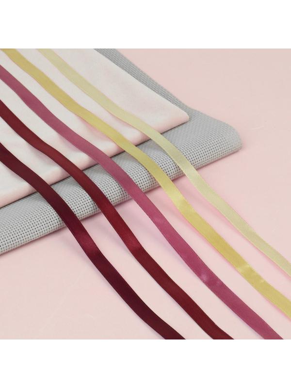 Набор атласных лент «Осенний», 5 шт, размер 1 ленты: 10 мм × 23 ± 1 м