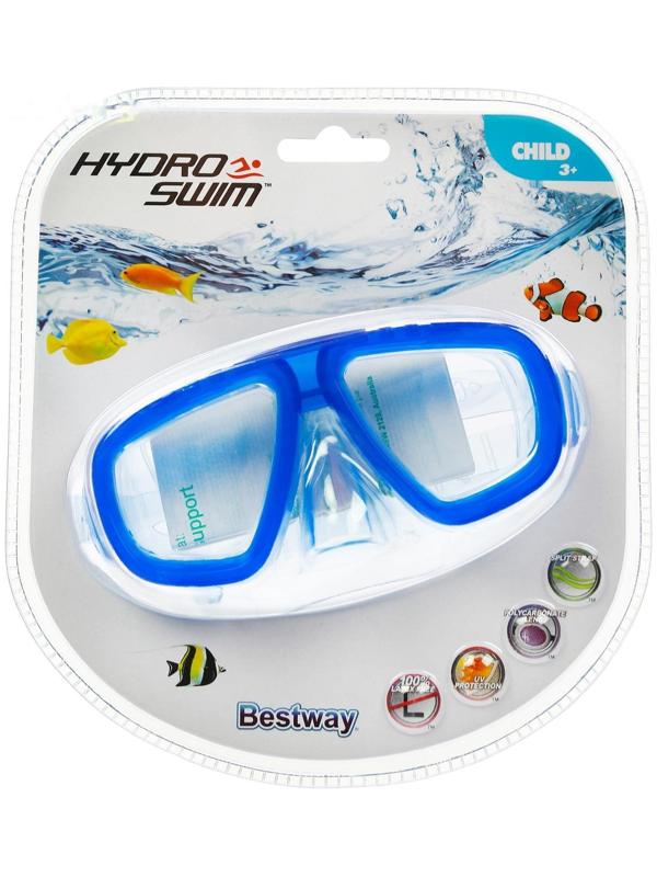 Маска для плавания Lil' Caymen, от 3 лет, цвета МИКС, 22011 Bestway