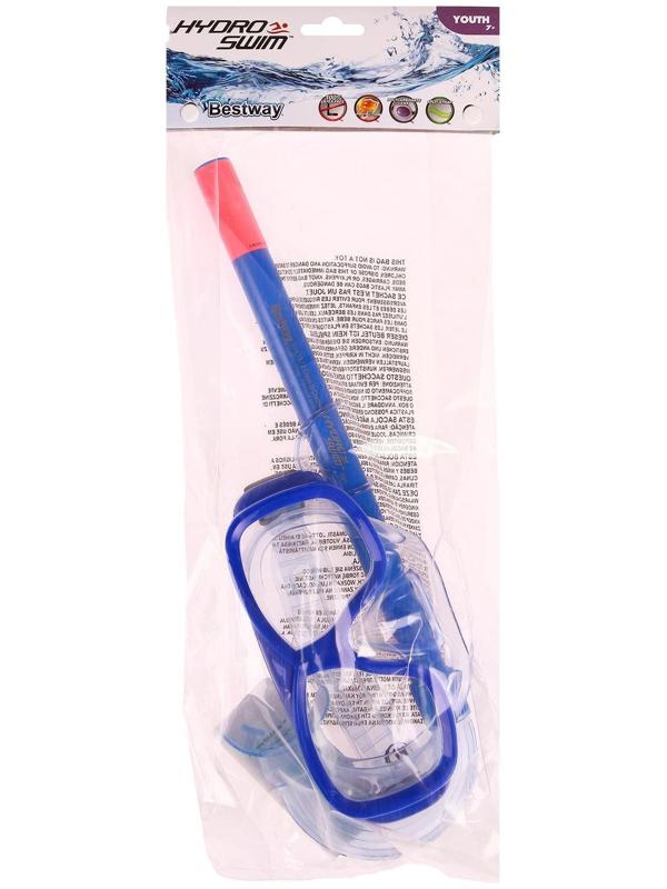 Набор для плавания Essential Freestyle, маска, трубка, от 7 лет, цвета МИКС, 24035 Bestway