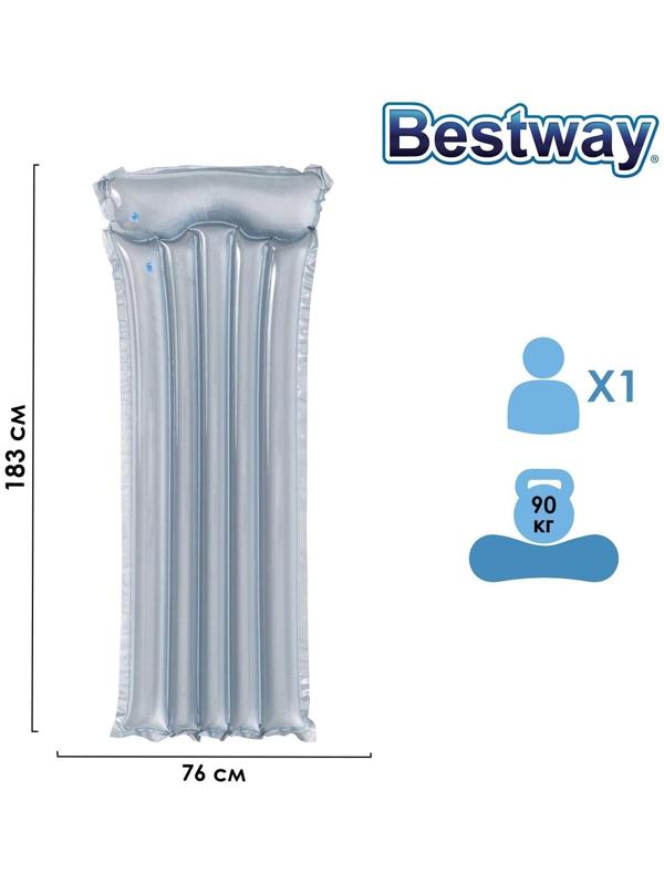 Матрас для плавания, 183 х 76 см, цвета МИКС, 44013 Bestway