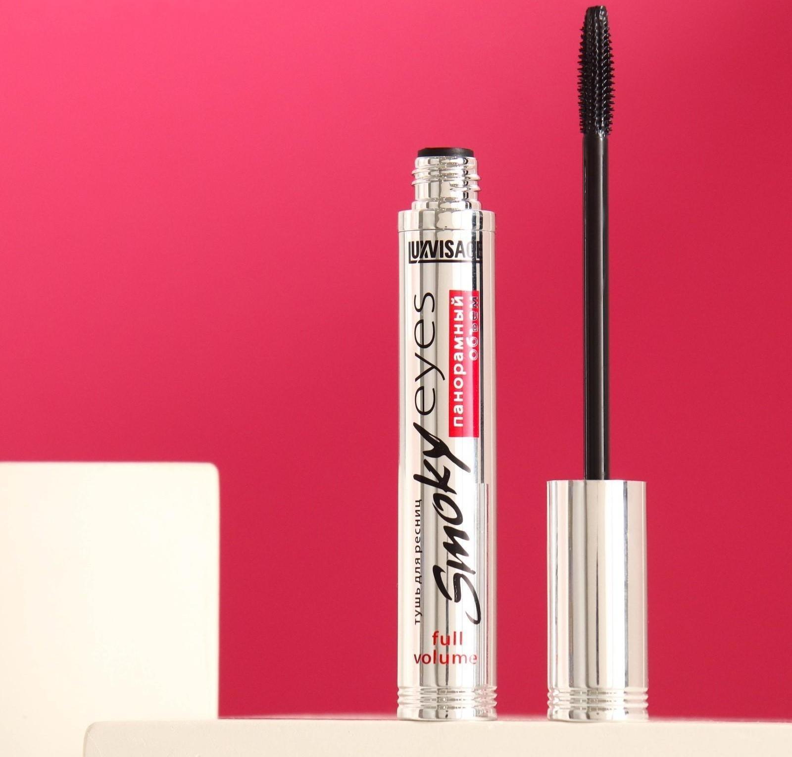 Тушь для ресниц Luxvisage Smoky Eyes панорамный объём