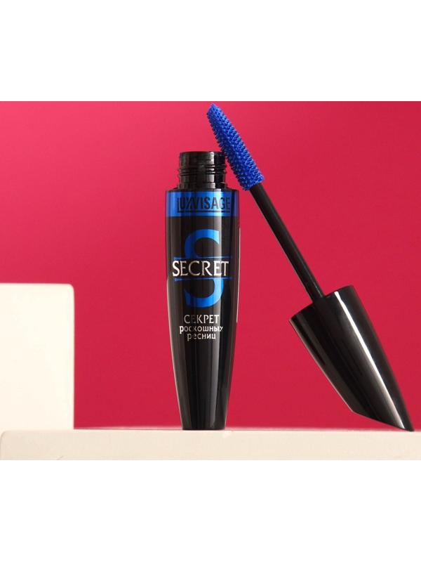 Тушь для ресниц Luxvisage «Секрет роскошных ресниц», тон синий