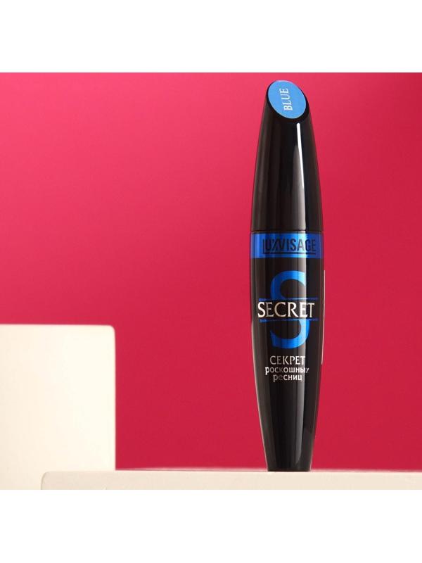 Тушь для ресниц Luxvisage «Секрет роскошных ресниц», тон синий