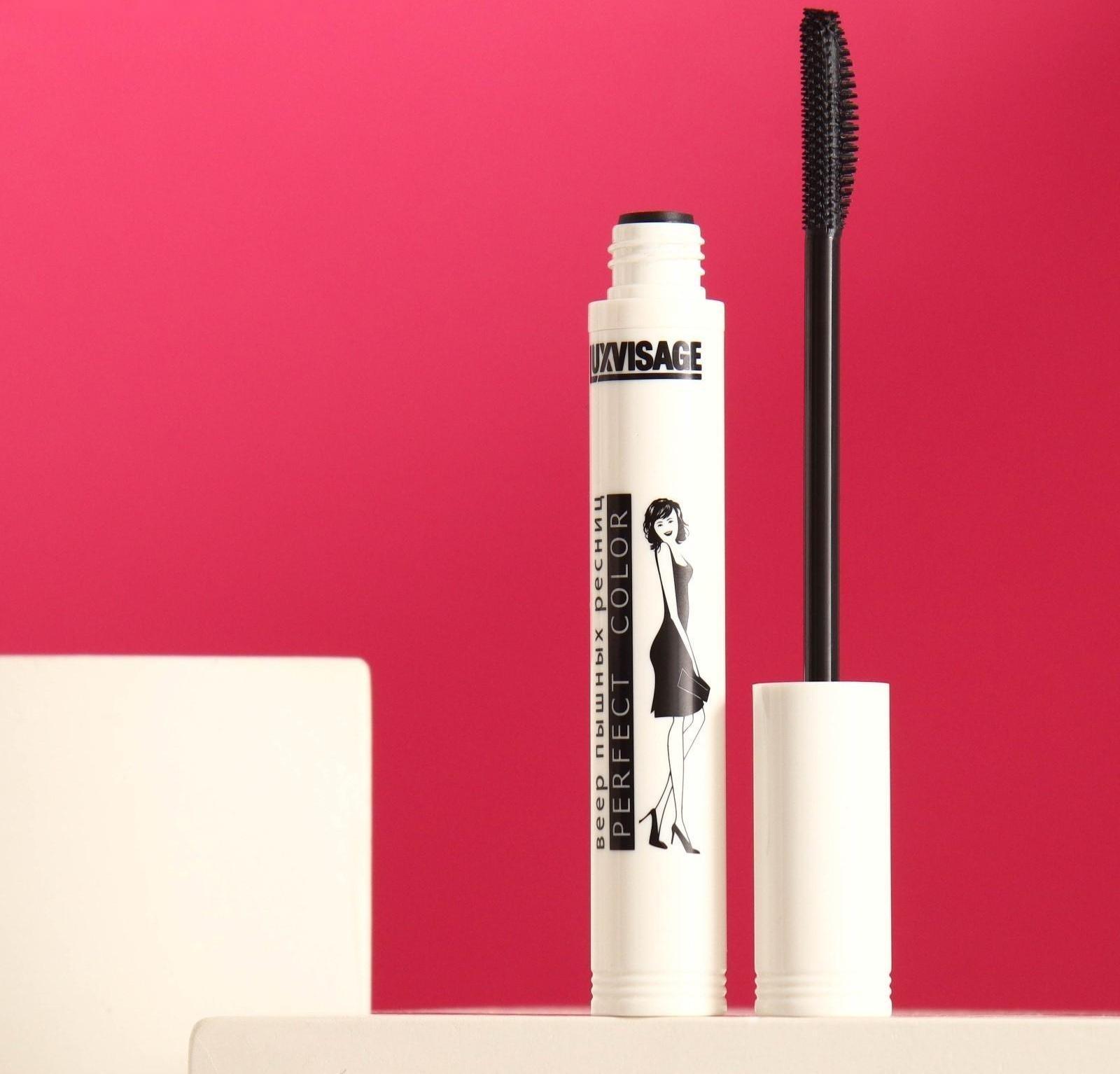 Тушь для ресниц Luxvisage Perfect Color Веер пышных ресниц, 9 г