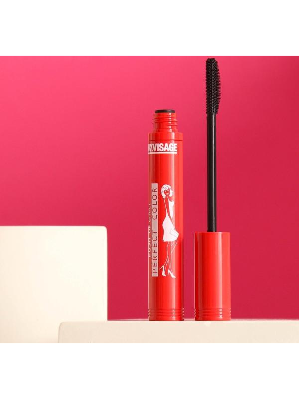 Тушь для ресниц Luxvisage Perfect Color Push Up effect, 9 г