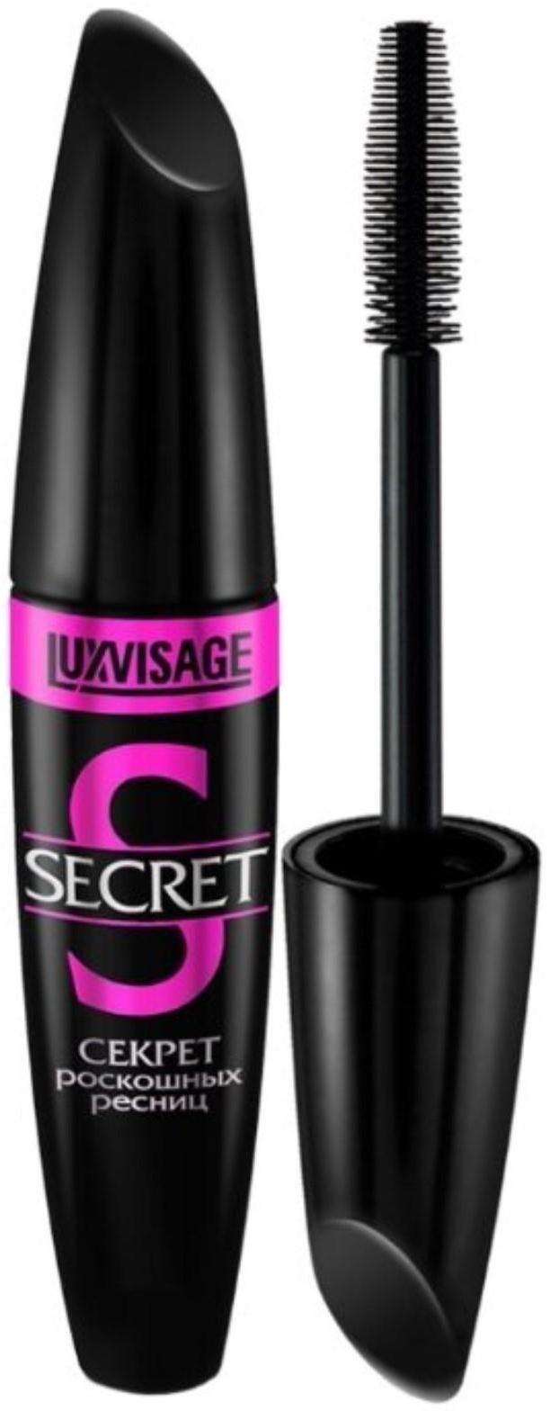 Тушь для ресниц Luxvisage «Секрет роскошных ресниц», тон чёрный