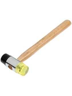Молоток рихтовочный ТУНДРА, бойки 35 мм, деревянная рукоятка