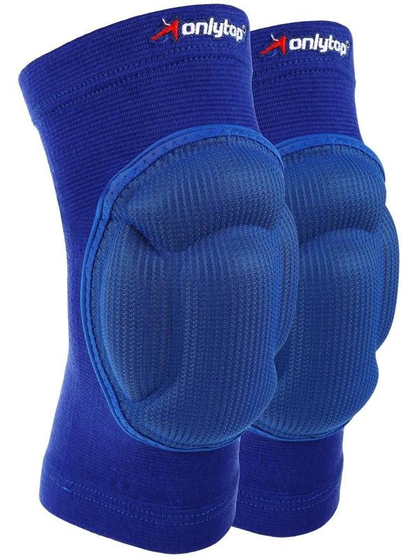 Наколенники волейбольные, размер М, цвет синий