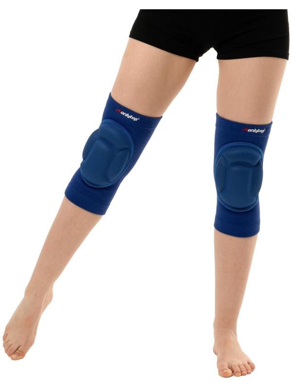 Наколенники волейбольные, размер М, цвет синий