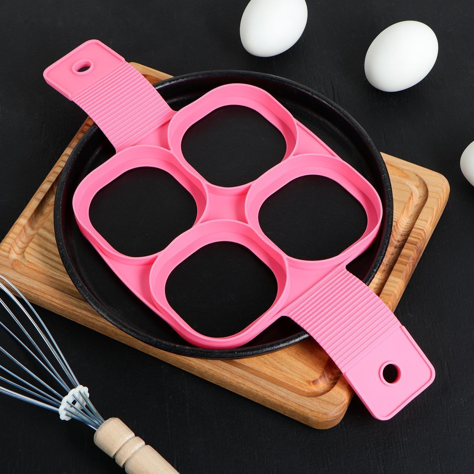 Форма для яичницы и блинов 4 ячейки 