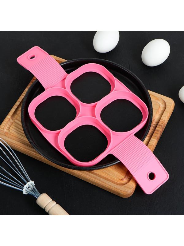 Форма для яичницы и блинов 4 ячейки 