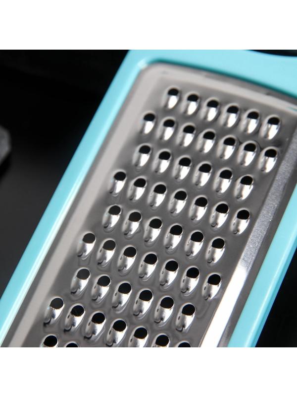 Тёрка с контейнером для детского питания Доляна «Алиса», 13×6×4 см, АБС-пластик, цвет МИКС