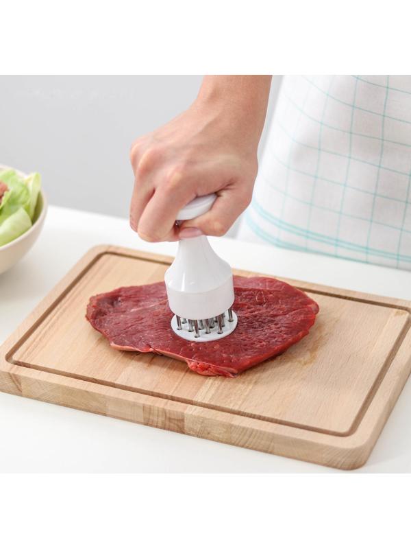 Тендерайзер для мяса Доляна «Гриль», 12 см, цвет белый