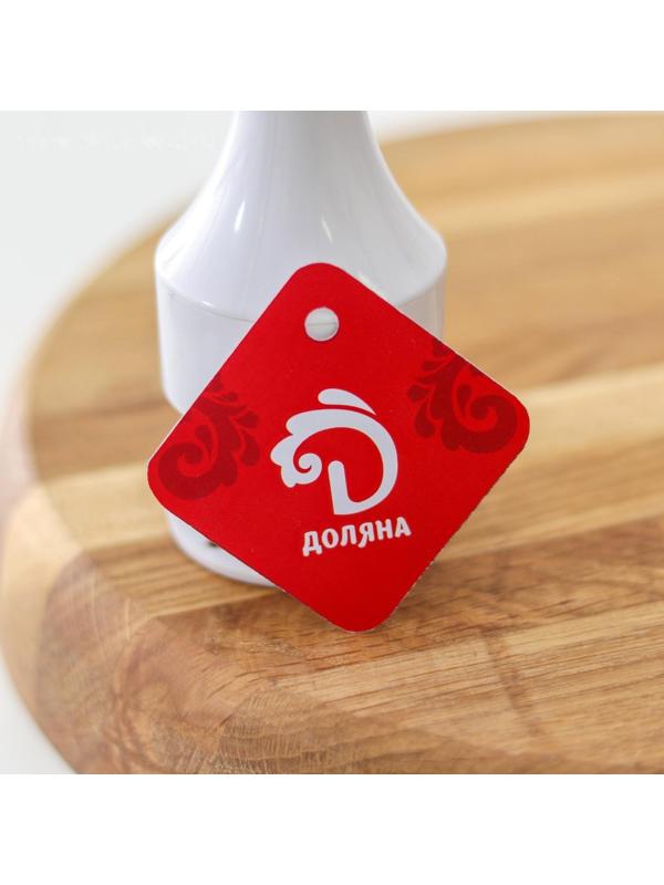 Тендерайзер для мяса Доляна «Гриль», 12 см, цвет белый