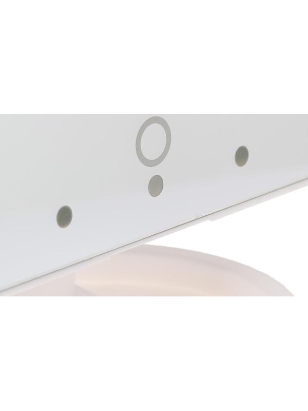 Зеркало LuazON KZ-07, подсветка, 30×18×7 см, 22 диода, 4хААА, (не в комплекте), белое