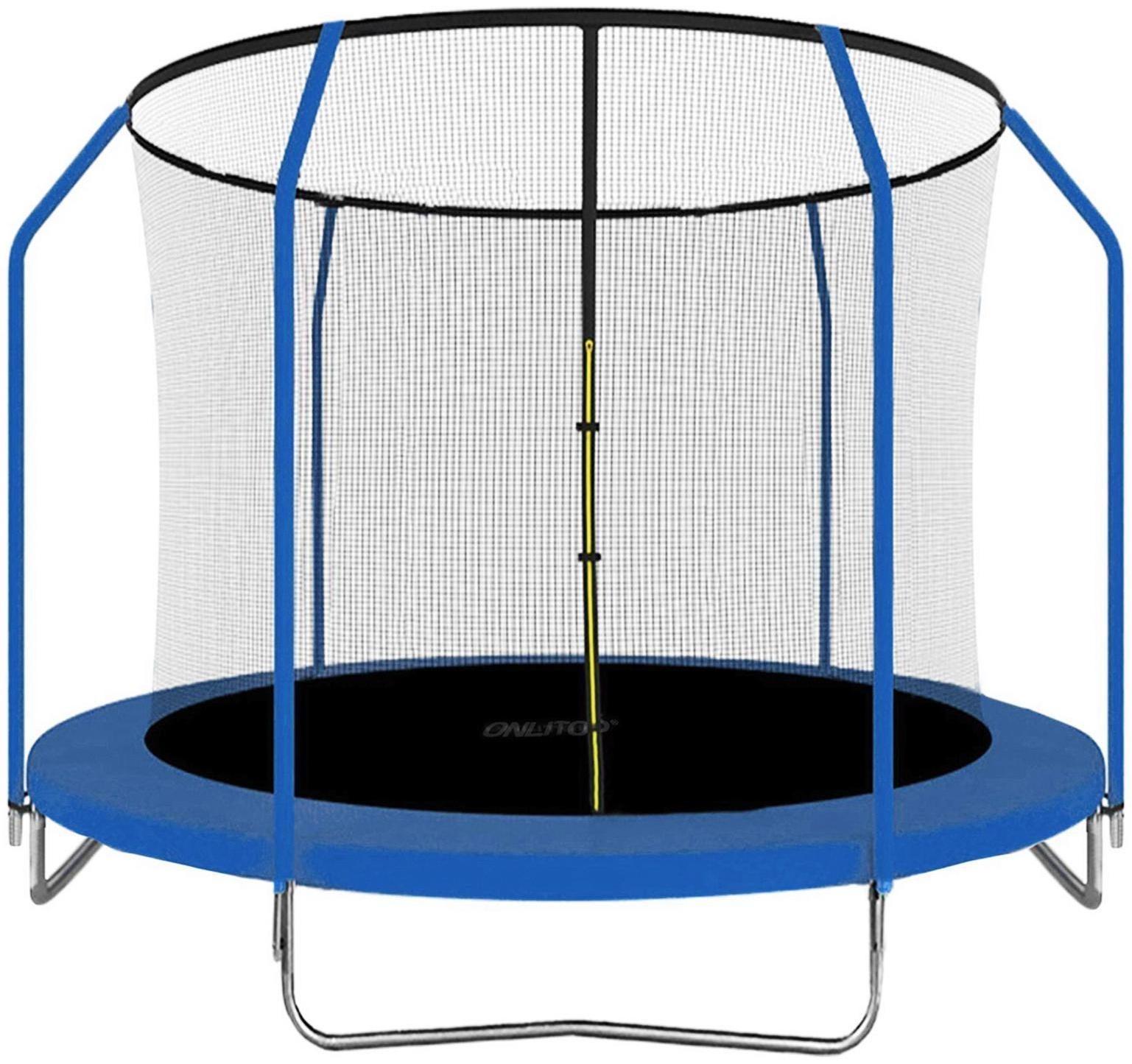 Батут ONLITOP, d=305 см, с внутренней защитной сеткой 160 см, цвет синий