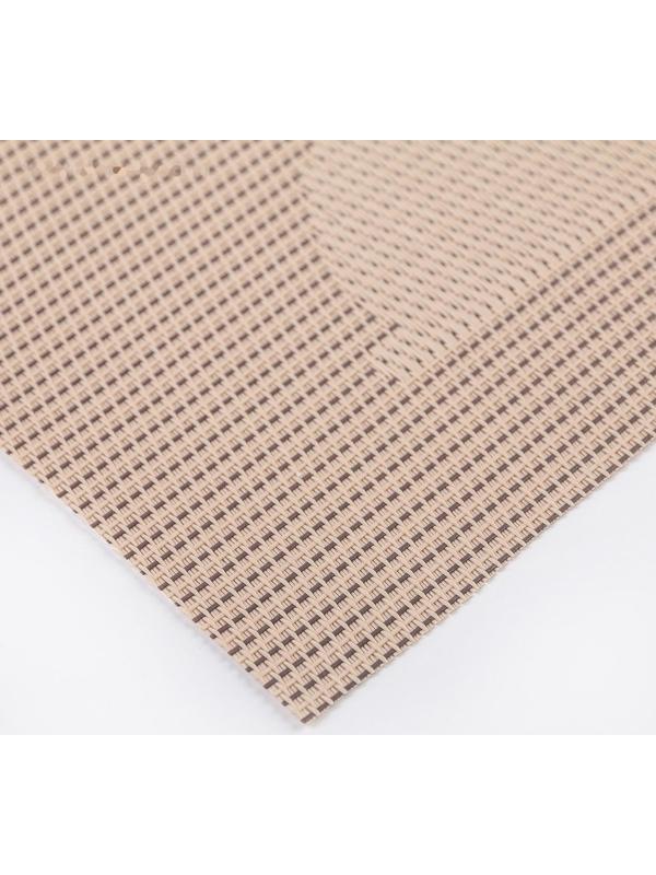 Салфетка сервировочная на стол «Ресторан», 40×30 см, цвет коричневый