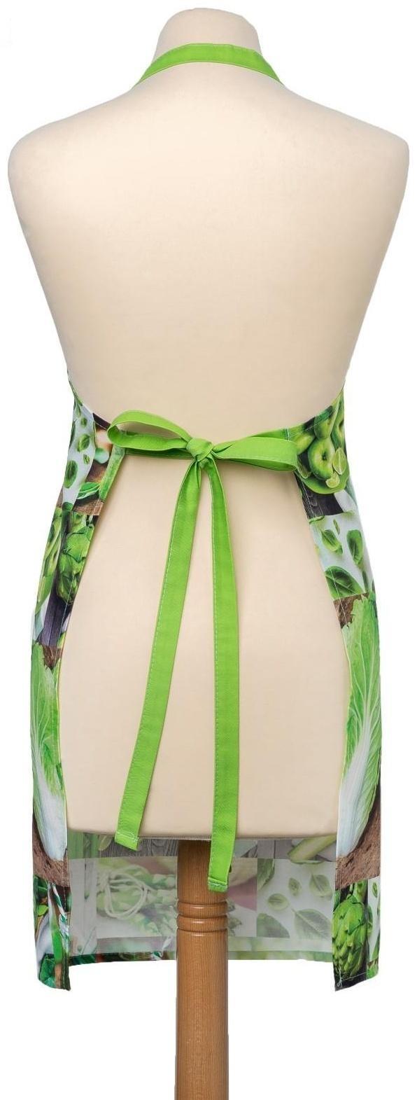 Фартук Этель GREEN 70х60 см, 100% хлопок, саржа 190 гр/м²