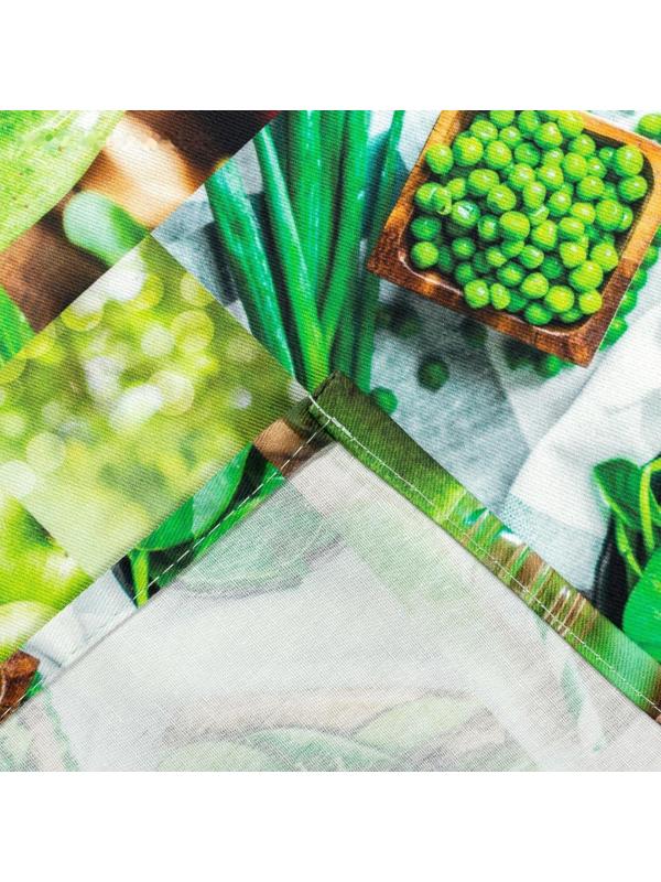 Фартук Этель GREEN 70х60 см, 100% хлопок, саржа 190 гр/м²
