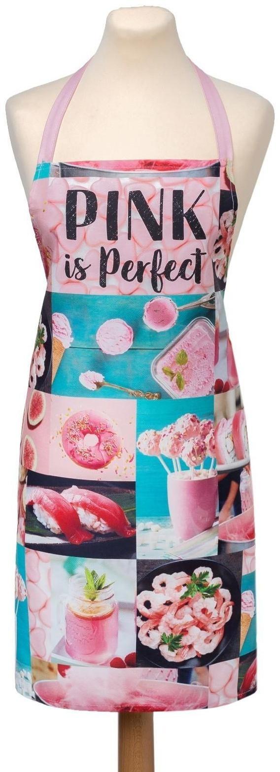 Фартук Этель PINK 70х60 см, 100% хлопок, саржа 190 гр/м²