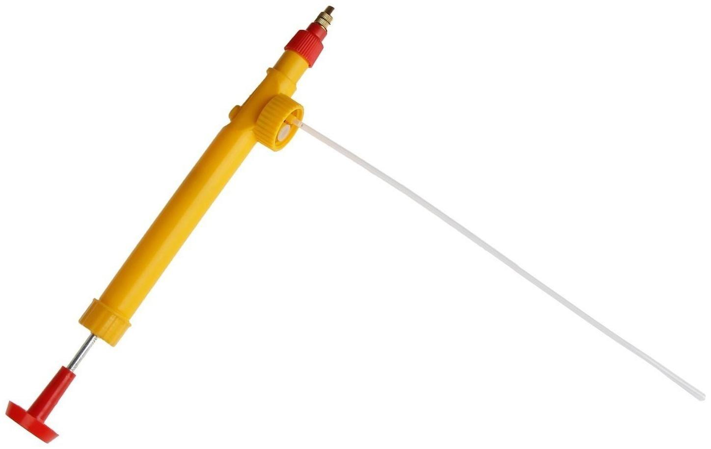 Опрыскиватель ручной, длина 31 см, с резьбой под пульверизатор/бутылку, пластик