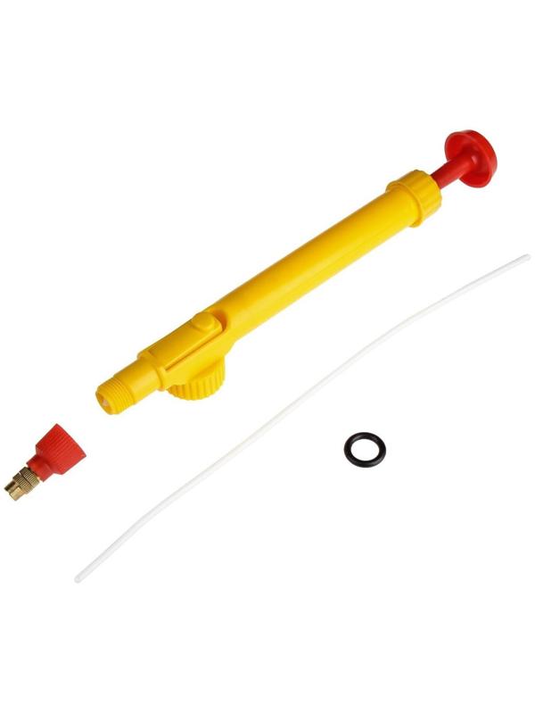 Опрыскиватель ручной, длина 31 см, с резьбой под пульверизатор/бутылку, пластик