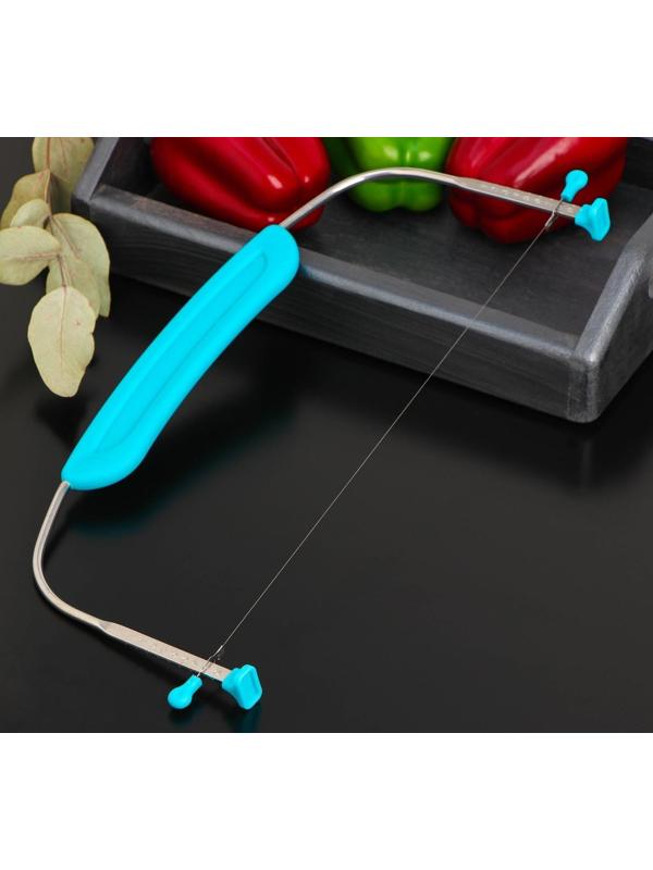 Струна для нарезки бисквита Доляна, 34×17×2,5 см, цвет МИКС