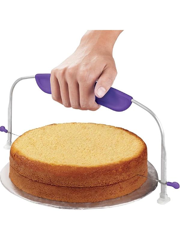 Струна для нарезки бисквита Доляна, 34×17×2,5 см, цвет МИКС