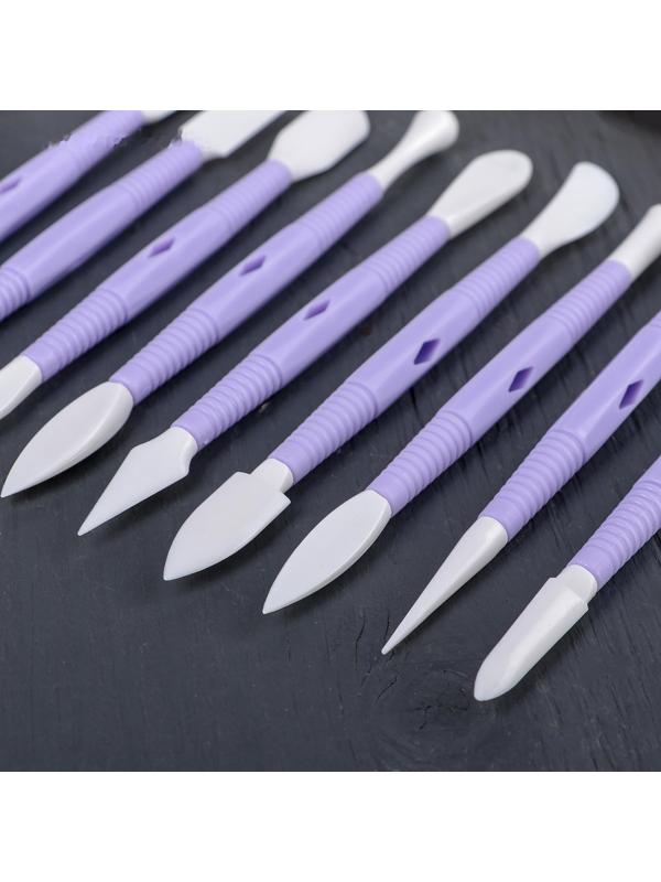 Набор для моделирования кондитерских украшений Доляна, 9 шт, цвет МИКС