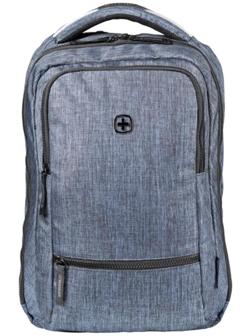 Рюкзак молодёжный Wenger, 41 х 26 х 19 см, 14 л, эргономичная спинка, синий