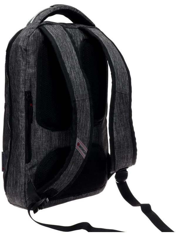 Рюкзак молодёжный Wenger, 41 х 26 х 19 см, 14 л, эргономичная спинка, тёмно-серый