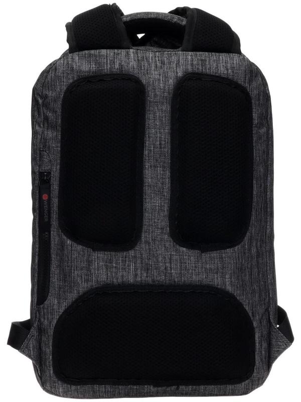 Рюкзак молодёжный Wenger, 41 х 26 х 19 см, 14 л, эргономичная спинка, тёмно-серый