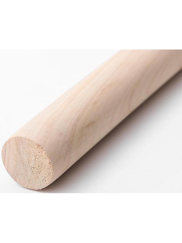 Скалка деревянная Доляна, 40 см, прямая