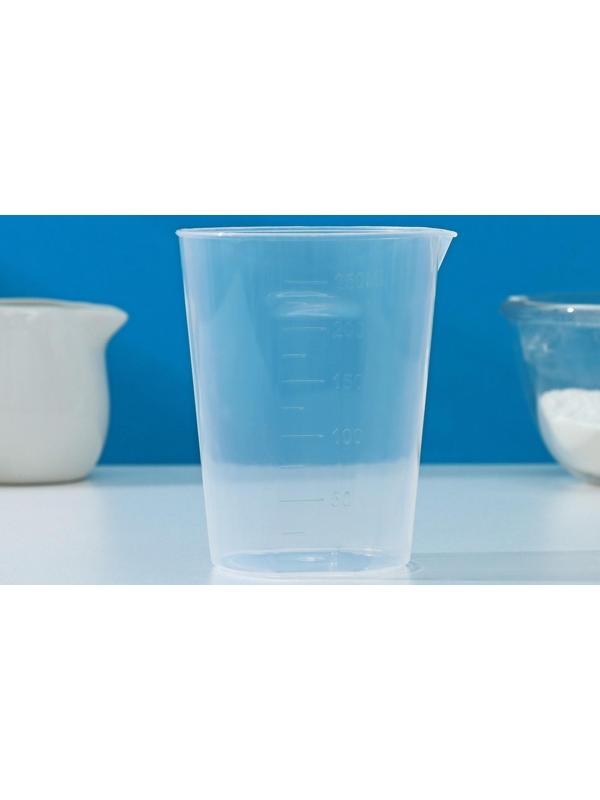 Мерный стакан, 250 мл, цвет прозрачный