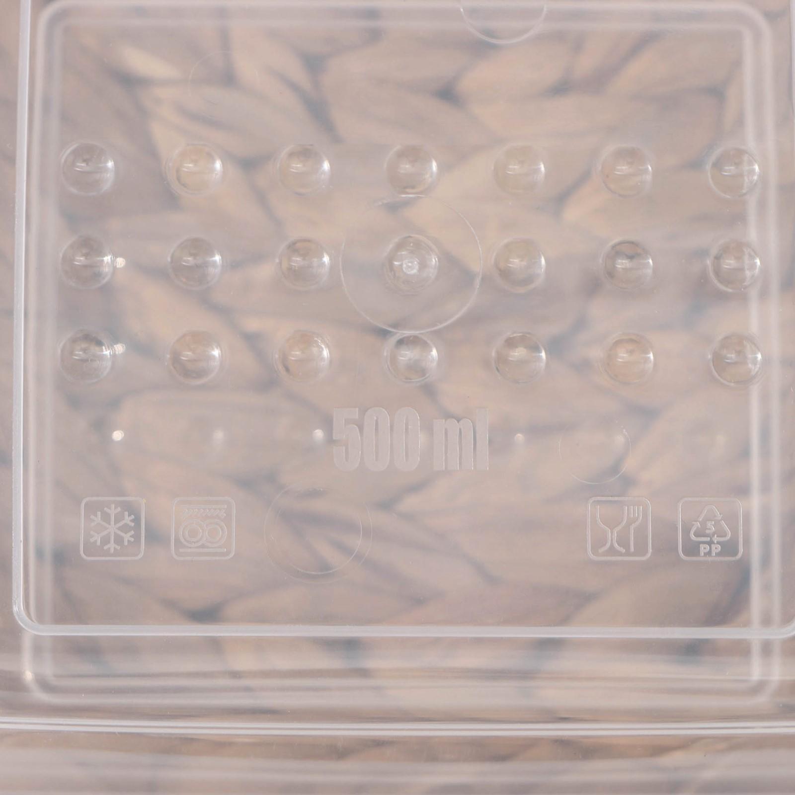 Набор ёмкостей для заморозки, 500 мл, 3 шт