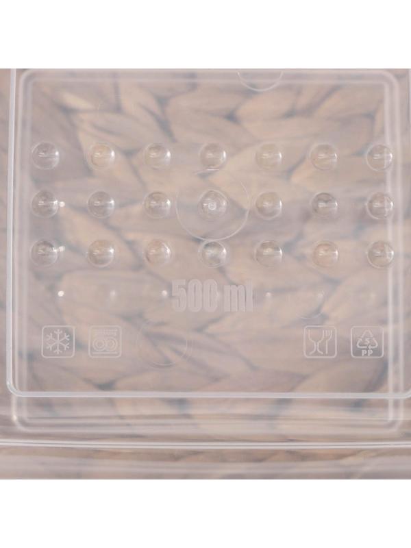 Набор ёмкостей для заморозки, 500 мл, 3 шт