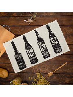 Полотенце кухонное Доляна Wine 35х60 см, 100% хлопок, 160г/м2