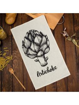 Полотенце кухонное Доляна Artichoke 35х60 см, 100% хлопок, 160г/м2