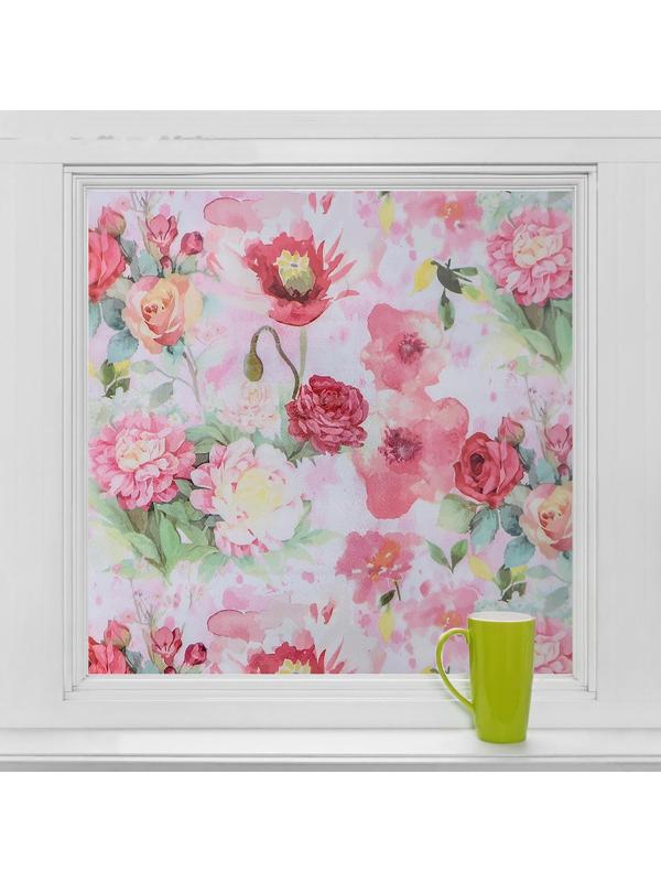 Витражная плёнка «Весна», 45×200 см