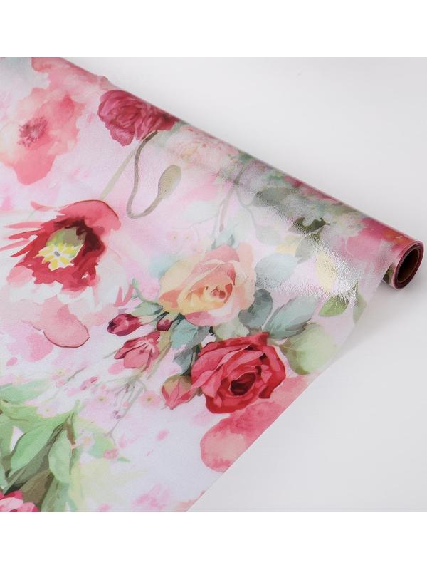 Витражная плёнка «Весна», 45×200 см