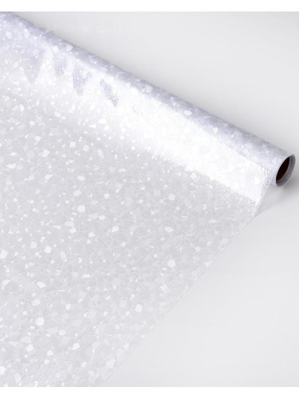 Витражная плёнка «Камушки», 45×200 см, цвет прозрачный