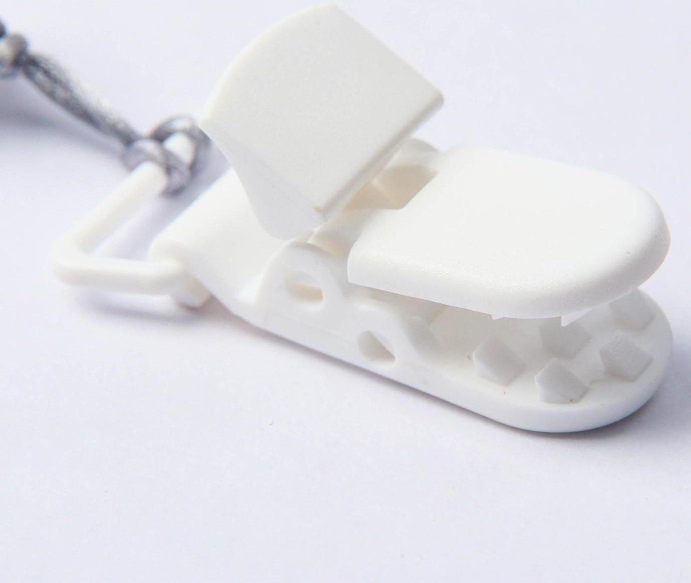 Держатель для пустышки «Звёздочка» с прорезывателем, силиконовый