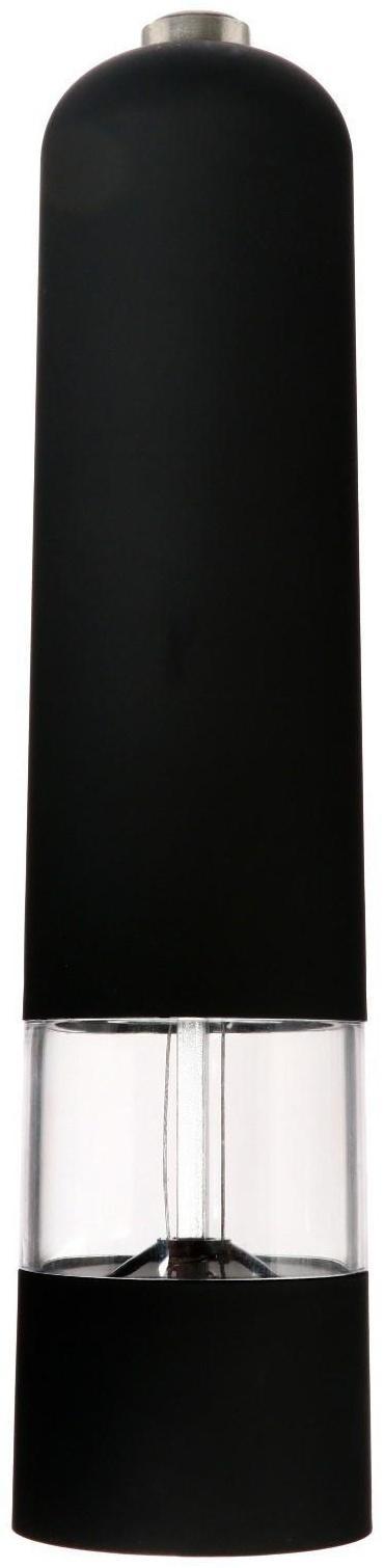 Мельница электрическая Luazon LET-001, пластик, от батареек, чёрная