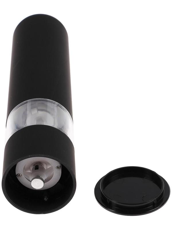 Мельница электрическая Luazon LET-001, пластик, от батареек, чёрная