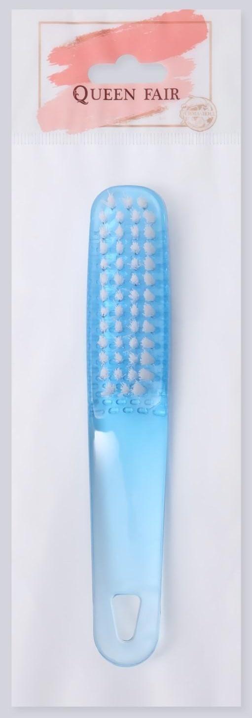 Щётка для маникюра/педикюра, 14,5 см, цвет МИКС