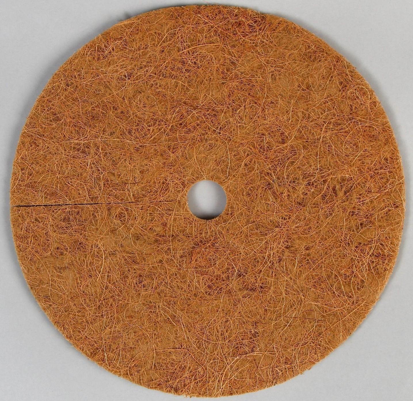 Круг приствольный, d = 0,3 м, из кокосового полотна, набор 5 шт., «Мульчаграм»