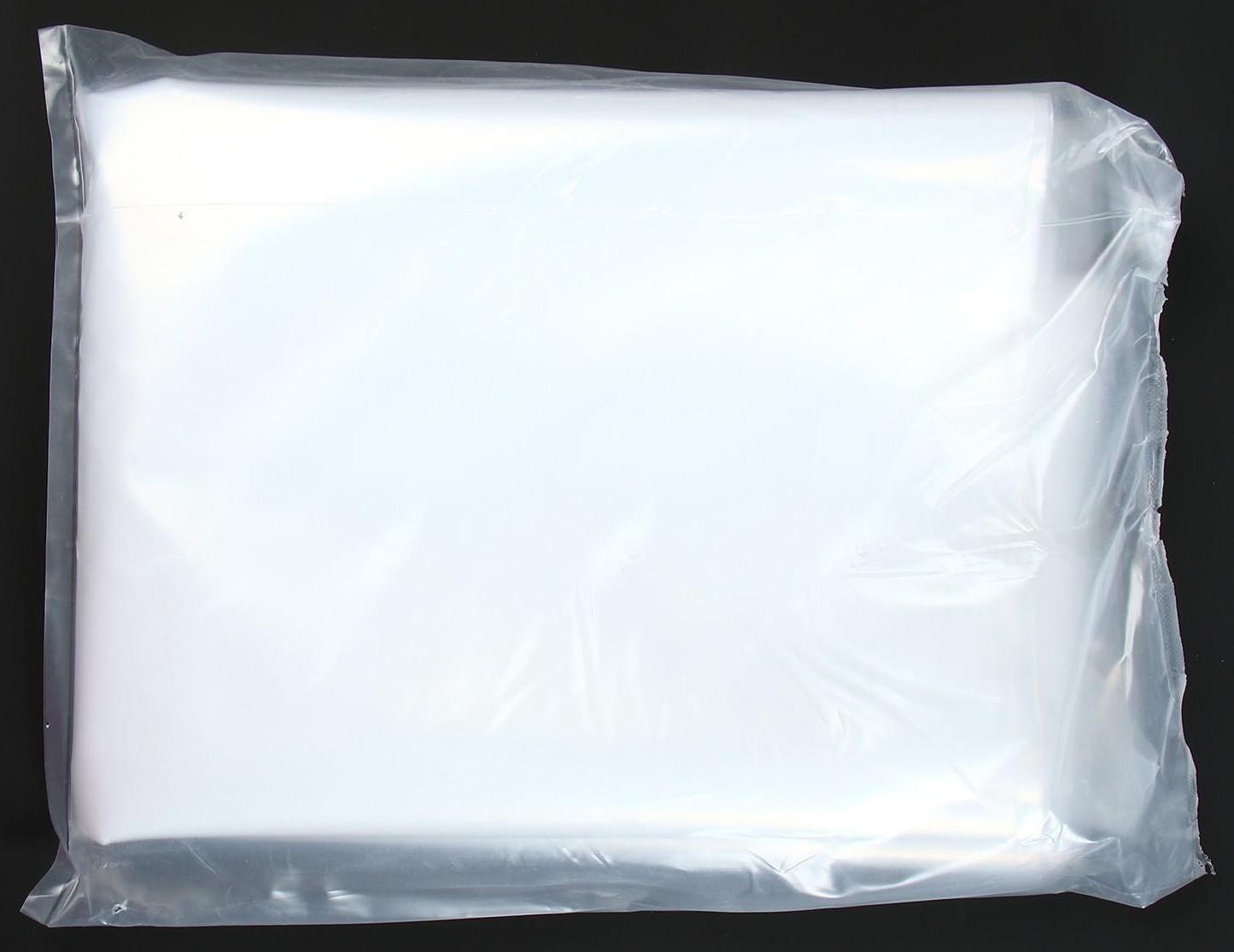 Плёнка полиэтиленовая, толщина 200 мкм, 5 × 3 м, рукав (2 × 1,5 м), прозрачная, 1 сорт, Эконом 50 %