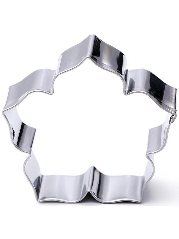 Набор форм для вырезания печенья «Лепестки петуньи», 7,5×7 см, 6 шт, цвет хромированный